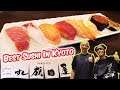 THE BEST SUSHI In KYOTO JAPAN | Sushi Naritaya
