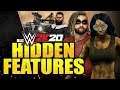 WWE 2K20 - HIDDEN FEATURES! (Zombie Sasha, Firefly Bray Wyatt, 2nd DLC & More YOU MIGHT NOT KNOW)