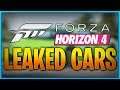 10 LEAKED CARS  - FORZA HORIZON 4
