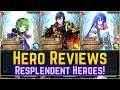 🚀 F2P Resplendent Heroes & More! - FT. Nino, Chrom & More! | Hero Reviews 116 【Fire Emblem Heroes】