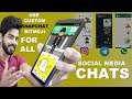 How to use Snapchat's custom Bitmoji on all social media chats | send stickers with your face ! π
