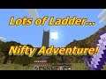 Ladder From The Bedrock To The Clouds Minecraft