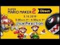 Super Mario Maker 2 Nintendo Direct | Live Reaction