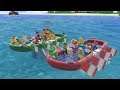 Super Mario Party Mingames series - Rowboat Uprising with Rosalina - Master difficulty