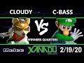 S@X 342 Winners Quarters - Cloudy (Fox) Vs. C-bass (Luigi) Smash Melee - SSBM