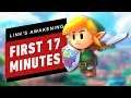 The First 17 Minutes of The Legend of Zelda Link's Awakening