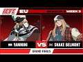 Yammini (Ramlethal) vs. Snake Belmont (Axl) Grand Finals - ICFC GGST EU Season 2 Week 3