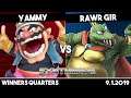 Yammy (Wario) vs Rawr Gir (King K Rool) | Winners Quarters | Synthwave #9