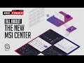 All about the new MSI Center