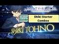 MBTL Beginner Shiki Combo Guide + Boundary Peek Breakdown!