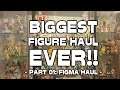 My BIGGEST Haul EVER: 140 Figures!! || PART 01: Figma Haul