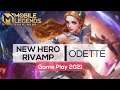 Odet Revamp | Gamplay Odette Revamp 2021 - Mobile Legend
