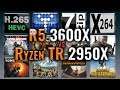 Ryzen 5 3600X vs Ryzen TR 2950X Benchmarks | Test Review | Comparison | Gaming | 13 Tests