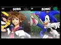 Super Smash Bros Ultimate Amiibo Fights – Sora & Co #94 Sora vs Sonic