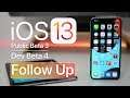 iOS 13 Public Beta 3 and Dev Beta 4 - Follow Up