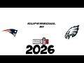 Madden NFL 2009 PSP Offscreen Franchise Superbowl 61! Patriots VS. Eagles 2026!