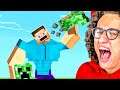 YOU LAUGH = DELETE YOUR MINECRAFT WORLD Challenge!
