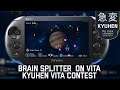 Brain Splitter on PS Vita! KyuHEN Home-brew PSVita Contest