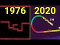 Evolution of Snake Games 1976-2020