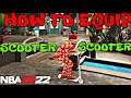 How To Buy And Equip Scooter In NBA 2K22