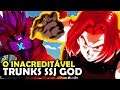 INÉDITO!! TRUNKS SSJ GOD NO ANIME de Dragon Ball Heroes
