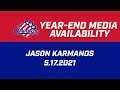 Jason Karmanos Year-End Media Availability