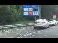 Money Scattered All Over The Road