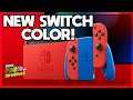 New Nintendo Switch Color! (Mario Edition for Mario Bros 35th Anniversary)