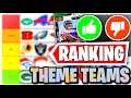 RANKING ALL 32 NFL THEME TEAMS IN MADDEN 21!! TIER RANKING + LINEUP ANALYSIS FOR EACH TEAM!! [PT2]