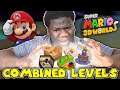 Super Mario 3D World, but EVERY LEVEL in WORLD 2 is COMBINED!