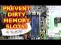 How Keep RAM Memory Slots From Getting Dirty Prevent Corosion Rust Ionization Dielectric Grease Sili