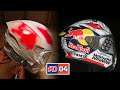 Making Andrea Dovizioso Helmet Replica MotoGP 2020