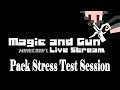 Minecraft Magic and Gun - Pack Stress Test Session - Live Stream from Twitch [Modded] [EN]