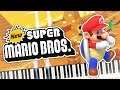 New Super Mario Bros. - World 2 Map Theme Piano Tutorial Synthesia