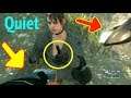 Prosthesis Arm Tricks with Quiet in Metal Gear Solid V: Phantom Pain (MGS5)