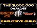 The 3 Million Damage Hybrid AR Unstoppable Force Explosive Cluster Seeker Mine Build The Division 2
