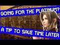 An Aerith tip for the Platinum Trophy in Final Fantasy 7 PS4 - Saves time!