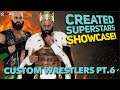 CUSTOM WRESTLERS PT.6 | WWE 2K20 Created Superstars Showcase Ep.35