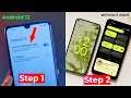 Enable Android 12 Notification Panel in Any Phone NO ROOT | Android 12 Notification Panel