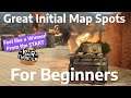Great Initial Map Spots for Beginners - War Thunder!