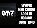 How To Change DE Heli-Crash Loot & Weapons To Spawn In Normal Military Locations - DayZ XML Modding