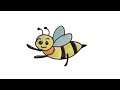 How to draw cute bee step by step #draw #art
