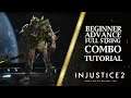 Injustice 2 SWAMP THING Combo Tutorial ( Full String | High Damage )