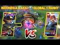 TOP 1 GLOBAL FANNY VS SUPREME 8 INDONESIA AKAI | Mobile Legends