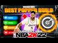 BEST SHOOTING CENTER BUILD IN NBA 2K22 CURRENT GEN! THIS BUILD WILL BREAK THE GAME! NEW POPPER BUILD