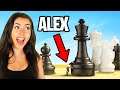 BOTEZ SISTERS TAKE ON GIANT BULLET CHESS!
