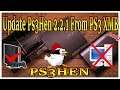 How To Update PS3Hen 2.2.1 From PS3 XMB No PC Needed 2019