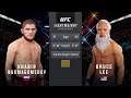 Khabib Nurmagomedov vs Old Bruce Lee (EA Sports UFC 4)
