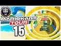 RINGE DURCHFLIEGEN Mission & Knochen-Bowser Cup! Mario Kart Tour Part 15 Deutsch