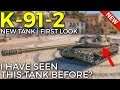 New K-91-2 is K-91 With Turret in The Middle | World of Tanks K-91-2 Preview